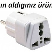 Resim Üniversal Priz Çevirici Amerikan Priz Ingiliz Priz Türk Prize Çev (458651964) 