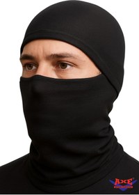 Resim AXE SPORTSWEAR Siyah İnce Rüzgar Geçirmez Termal Kar Maskesi Balaclava Motorcu Kurye Kask Kayak Bere Sporcu Mask 