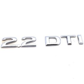 Resim 2.2 Dtı Krom Bagaj Yazısı Logosu Arması 3m 3d Abs Opel Agila 