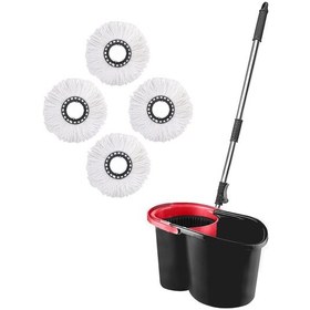 Resim Pony Otomatik Temizlik Seti + 4 Mikrofiber Mop 