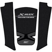 Resim GP Kompozit Yamaha XMAX 2023-2024 Uyumlu Tank Pad Gri 