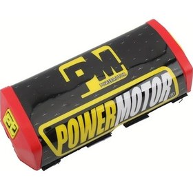 Resim Cloudstore Powermotor 1-1/8 Dirt Bike Kare Direksiyon Koruyucu Kırmızı Sünger Göğüs Koruma 