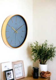 Resim Galaxy D-218-a-7 Dekoratif Kadranlı Duvar Saati Gold Altın 