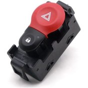 Resim Zenon-rn7565 - Dörtlü Flaşör Anahtarı + Merkezi Kilit Kangoo Iı 