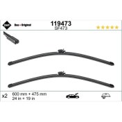 Resim VALEO SİLECEK SÜPÜRGESİ 600/475 MM AEROTWIN MERCEDES 2012 