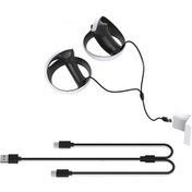 Resim Ps5 Vr2/switch/ps5 Oyun Denetleyicisi İçin Dobe Tip-c/usb-c Şarj Kablosu 