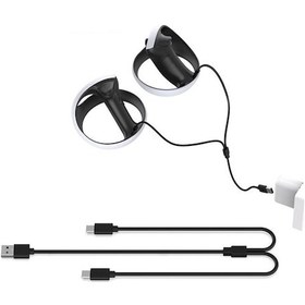 Resim Ps5 Vr2/switch/ps5 Oyun Denetleyicisi İçin Dobe Tip-c/usb-c Şarj Kablosu 