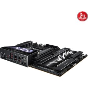 Resim Asus Rog Crosshaır X870E Hero Amd X870E Am5 Ddr5 8400 HDMI 2xusb4 5x M2 Usb3.2 Wifi 7 + Bt Aura Rgb 2.5gbit + Gbit Lan Atx 18+2+2 Güç Aşamaları, Çift Usb4, 5xm.2 Slot, Wi-Fi 7, Aı Overclocking 
