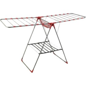 Resim UltraNova Gri Metal Çamaşır Kurutmalık, Dayanıklı ve Şık Ev Gereçleri 