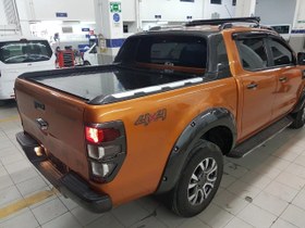 Resim Ford Ranger Wildtrak Sürgülü Kapak, Rollback, Parlak Siyah 