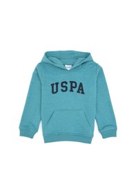 Resim U.s. Polo Assn. Erkek Çocuk Koyu Mint Melanj Sweatshirt 50314005-vr154 Koyu Mınt Melanj 