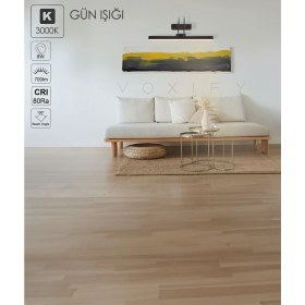 Resim Voxify Mat Kuğu Aplik Şık Duvar ve Banyo Aydınlatma Dekorasyon Yüksek Lümen Beyaz Işık 