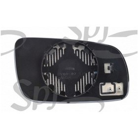 Resim Golf4 Elektrikli Ayna Camı 1998-2003 Kör Noktalı Mavi Büyük Tip Sol Oem No:1j1857521c 