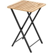 Resim Katlanır Bahçe Masası Bistro Masa Çam 1395 