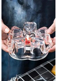Resim Perotti Warmy Demlik Altı Isıtıcı Cam Stand 14 Cm 40029 Şeffaf 