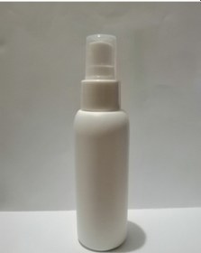 Resim 100Ml Beyaz Mat Plastik Şişe+Sprey Başlık 