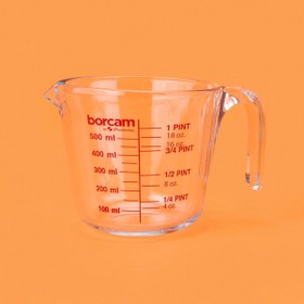 Resim Paşabahçe Borcam Ölçü Kabı - Şeffaf - 500 ml 