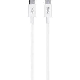Resim TTEC - 2DK36B İKİ UCU DA TYPE-C 3A ŞARJ ve DATA KABLOSU 