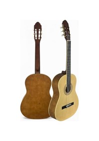 Resim Victor Klasik Gitar Naturel Renk Mat Cila 