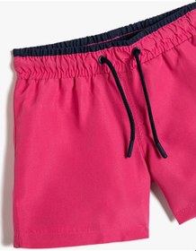 Resim Koton Mayo Basic Beli Bağlamalı Pembe 3skb00023bw 3SKB00023BW255 Pembe 