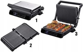 Resim Zilan ZLN3942 Dijital Tost ve Izgara Makinesi | Ev Tipi | Yapışmaz Plaka | Ayarlanabilir Isı | 2500W 