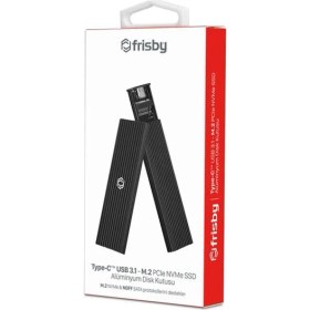 Resim Frisby Frısby FHC-M2305 Type-C USB 3.1 - M.2 Pcıe Nvme SSD Alüminyum Disk Kutusu 
