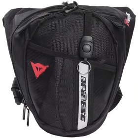 Resim Erkek ve Kadın Motosiklet Nylon Düşük Bel Bacak Çantası - Ayarlanabilir Askı, Çok Fonksiyonlu Açık Hava Bisiklet Çantası, Anahtar Tutucu, Siyah Poliamid Malzeme, Tüm Araçlar İçin Aksesuar, Açık Hava Ekipman Çantası | Ayarlanabilir Askı Çantası | Dayanıklı Fermuar Kapatma, Motosiklet Aksesuarları 