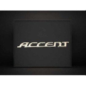 Resim Hyundai ''accent Bagaj Yazısı'' Era Kasa Accent Bagaj Yazısı Era Kasa 