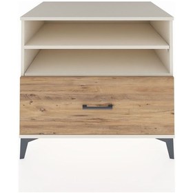 Resim Kronos Şifonyer 2 Raflı Tek Çekmeceli 88x59x80 Aytaşı-çam Aytaşı 