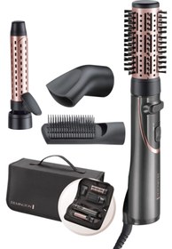Resim Remington Metalik Gri Curl&Straight Confidence Saç Şekillendirme Seti As8606 