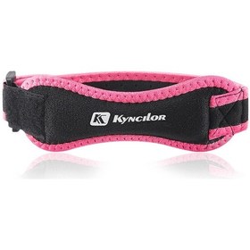 Resim Skycıty Ayarlanabilir Diz Patellar Tendon Destek Bandı Ve Dizlik Pedi - Outdoor Spor Aktiviteleri İçin Gül 