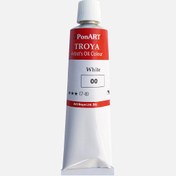 Resim PonArt Troya Yağlı Boya Tüp 00 Titan + Zink White 170ml 