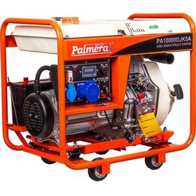 Resim Palmera PA10000dJK5A3 Dizel Marşlı Atsçıkışlı 15 HP 9.3 KW Trifaze Euro 5 Jeneratör 