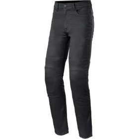Resim Alpinestars Cerium Tech Stretch Denim Korumalı Motosiklet Pantolonu Siyah 