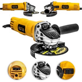 Resim 2000W Devirli Çift Metal Şanzuman Avuç Içi Taşlama Makinesi 125MM 