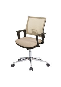 Resim Uzayofismobilyaları Uzay Ofis Ada Çalışma Koltuğu - Krem 