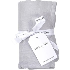 Resim Grey Kundak Müslin Bez 120X120 
