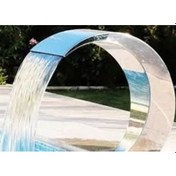 Resim Havuz Şelale Kobra 1000-600 Mm 316 Kalite 1 2 Mm Paslanmaz Çelik Çok Renkli 