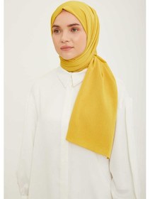 Resim Armine Trend Sarı Kırınkıl Şal - 10 Sarı 