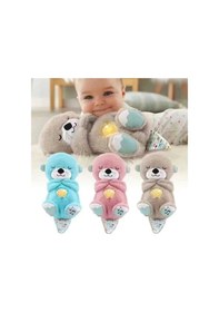 Resim Su Samuru Uyku Arkadaşı 25cm Müzükli Nefes Alıp Veren Göğüs Kısmı Hareketli 