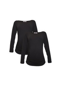Resim Luvmabelly Myra2301_2301 Hamile Tshirt Seti 