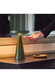 Resim Lexon Mano Sensörlü Aydınlatmalı Dezenfektan Dispanseri Koyu Yeşil LH79DG1 