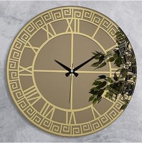 Resim Genel Markalar Emores 46 Cm Gerçek Ayna Pleksi Rakam Dekoratif Duvar Saati 