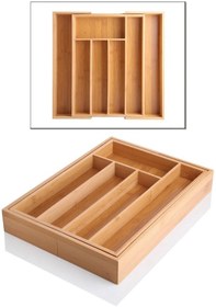 Resim Bambu Çekmece Içi Açılır Kaşıklık 35x25 Bls-ksk3525 Diğer 