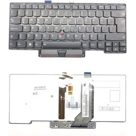 Resim Lenovo Uyumlu ThinkPad X1 Carbon - Gen 1 Klavye - Türkçe Siyah - Işıklı 