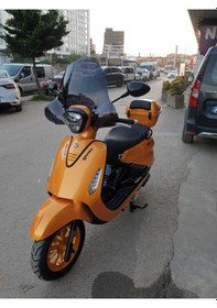 Resim Motocam Yuki Gelato 150 Ön Cam 2023-2025 Model 43cm Siyah Renkli 4mm Aparatsız 