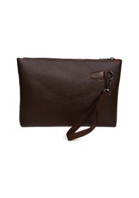 Resim Newish Polo Deri El Askılı Dosya Evrak Günlük Portföy & Clutch Çanta New113 - Kahverengi 