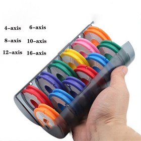 Resim Fishing Line Storage Holders - Balıkçılık Malzemelerinizi Çok Fonksiyonlu Makaralar ve Snell Rigs Kutusu ile Düzenleyin 