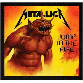 Resim Beam Metallica Jump In The Fire Albüm Arma Peç Patch Yama 