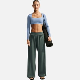 Resim Nike Dri-FIT Zenvy Wide Leg Kadın Pantolon 